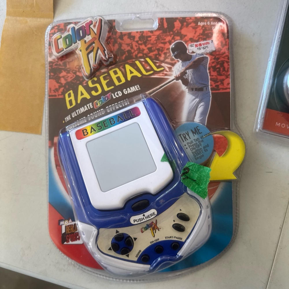 Color FX Baseball Handheld Game